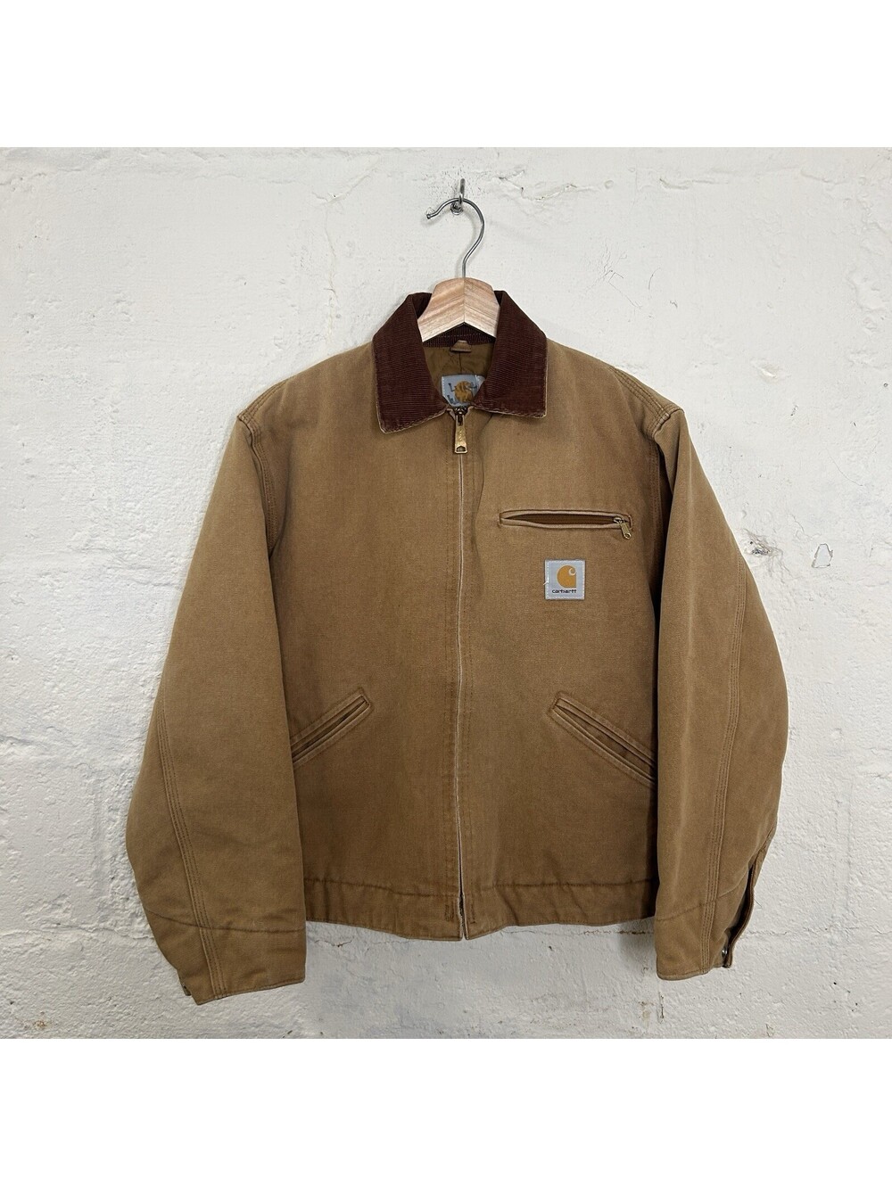Vintage Carhartt Quilt-Lined Detroit Jacket “Tan” J30 BRN